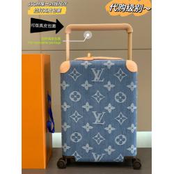 LV香港官网M24314 HORIZON 四轮拉杆箱55厘米（牛仔布20寸）