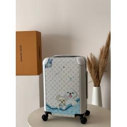 LV英国官网HORIZON 四轮拉杆箱55厘米（小狗丝印20寸）