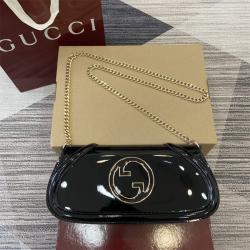 GUCCI古驰包 814952 Blondie系列漆皮手袋