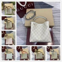 gucci批发古驰女包 815118 GG Emblem系列小号水桶包