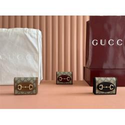 香港gucci五折活动时间古驰 621887 Horsebit 1955系列小号钱包卡包