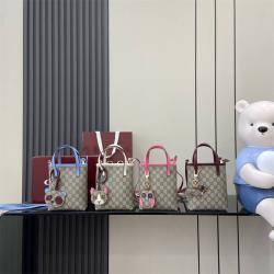 gucci中国官网古驰 831899 饰熊猫细节GG迷你手提肩包