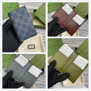 澳洲gucci官网古驰 768249 饰GG细节GG长款卡片夹卡包