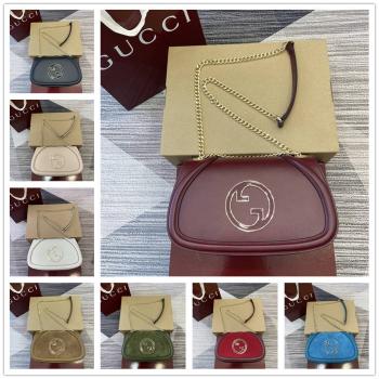 gucci美国官网古驰 815715 Blondie系列小号肩背包