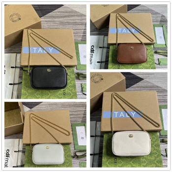 gucci中国官方网站古驰 772759 GG Marmont系列迷你相机包