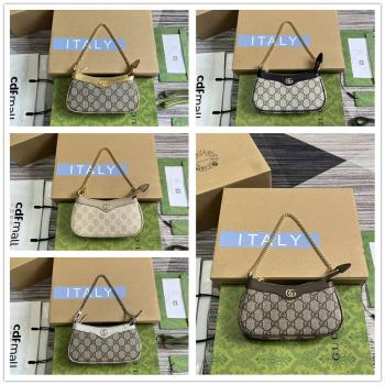gucci法国官网古驰 764960 Ophidia系列迷你手袋链条包