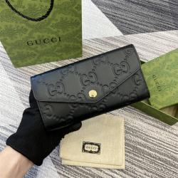 gucci批发古驰 772791 GG长款钱包