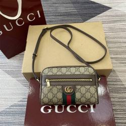 古驰官网GUCCI 816359 Ophidia系列迷你手袋斜挎包