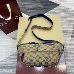 古驰包包报价GUCCI 802096 小号GG斜挎包（蛇型帆布）