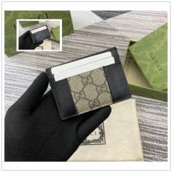 gucci是哪个国家的古驰 795486 GG Supreme卡片夹卡包