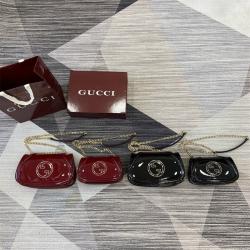gucci官方网站古驰 815711/815715 Blondie系列迷你/小号肩背包（漆皮）