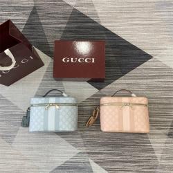 gucci香港官网古驰 811489 Ophidia系列GG中号旅行包化妆包