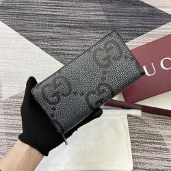 gucci法国官网古驰 739484 GG全拉链钱包
