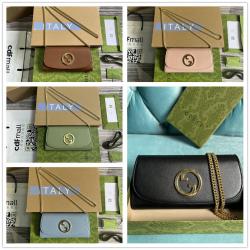 gucci官网价格古驰 725215 Blondie系列长款链条包钱包