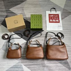 古驰官方网站GUCCI 746251/746124/746245 Diana系列竹节肩背包