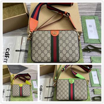 gucci中国官网网站古驰 699439 Ophidia系列GG相机包（拼色）