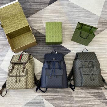 gucci官网价格古驰 792104 Ophidia系列大号GG背包双肩包