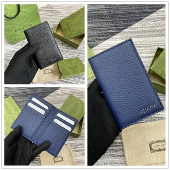 gucci中国官网古驰 771159 饰标识长款卡片夹卡包