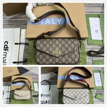 gucci中国官网古驰 764961 Ophidia系列小包斜挎包