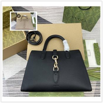 gucci中国官网古驰 806205 饰钩扣开合中号托特包