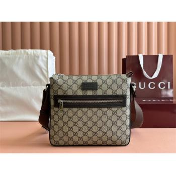 gucci香港官网古驰 406410 GG高级人造帆布男士邮差包（帆布）