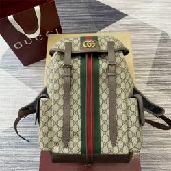 gucci经典款古驰 598140 Ophidia系列中号GG背包双肩包