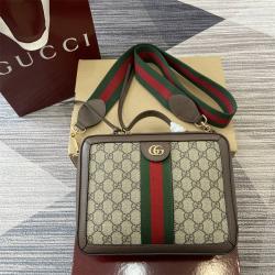 gucci官方网古驰 550622 Ophidia系列小号GG肩背包邮差包