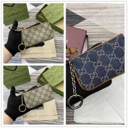 gucci澳洲官网古驰 819113 GG Emblem系列钥匙包