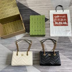 gucci价格古驰女包 779727 GG Marmont系列小号托特包