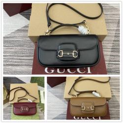 gucci韩国官网古驰 815206 Horsebit 1955系列小号手提包