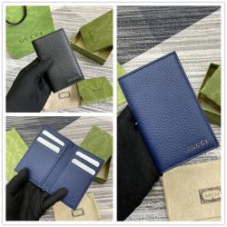 gucci中国官网古驰 771159 饰标识长款卡片夹卡包