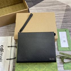 gucci美国官网古驰 771155 饰标识手拿包