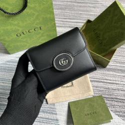 gucci官网中文官方网古驰 760197 迷你GG系列中号钱包