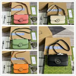 gucci官网中文版古驰 739722 Petite GG系列迷你肩背包