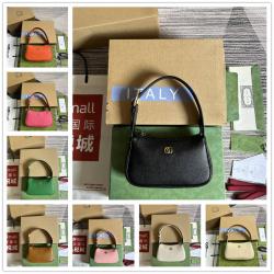 gucci官网价格古驰 739076 Aphrodite 迷你皮质腋下包麻将包