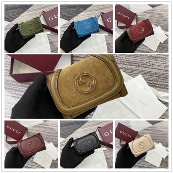 古驰官网旗舰店GUCCI 818795 Blondie系列卡包零钱包