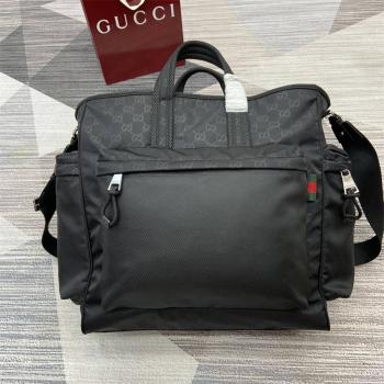 gucci香港官网价格查询古驰 818962 GG尼龙大号托特包