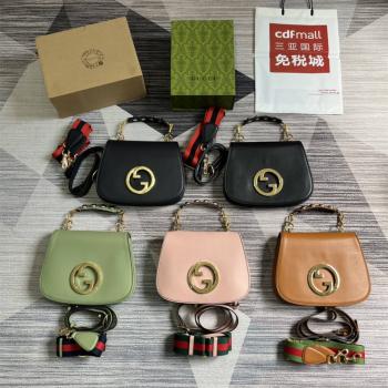 gucci香港官网古驰 721172 Blondie系列小号手提包