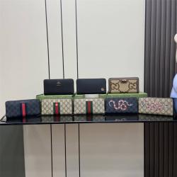 GUCCI古驰658634/523667/428736/408831/451273男士长款拉链钱包