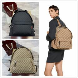 gucci中文官网古驰 824624 饰织带中号GG背包双肩包