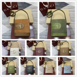 gucci美国官网古驰 833665 GG 73系列迷你水桶包