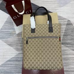 gucci官网中文官方网古驰 834796 GG帆布中号托特包