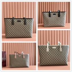 gucci官网包包古驰 211137 Ophidia GG帆布购物袋