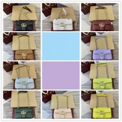 gucci中文官网古驰 837280 GG Marmont系列小号肩背包链条包