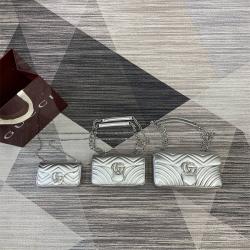GUCCI古驰女包 841290/837280/837267 GG Marmont系列迷你/小号/中号链条包
