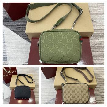 gucci官网价格古驰 834268 GG帆布小号斜挎包