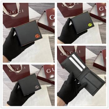古驰香港官网GUCCI 835048 GG Marmont系列双折钱包