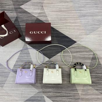 gucci旗舰店古驰 832936 Diana系列竹节小号托特包
