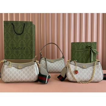 gucci价格古驰 735145/735132 Ophidia系列小号肩背包（燕麦色）