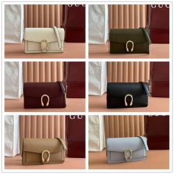 gucci美国官网古驰 837373 Dionysus系列链带钱包酒神链条包